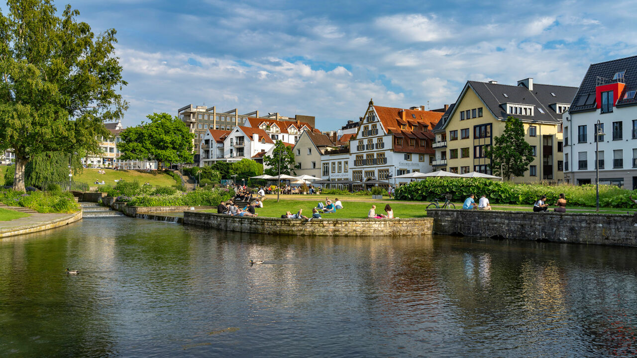 Paderborn und seine Pader Der kürzeste Fluss Deutschlands