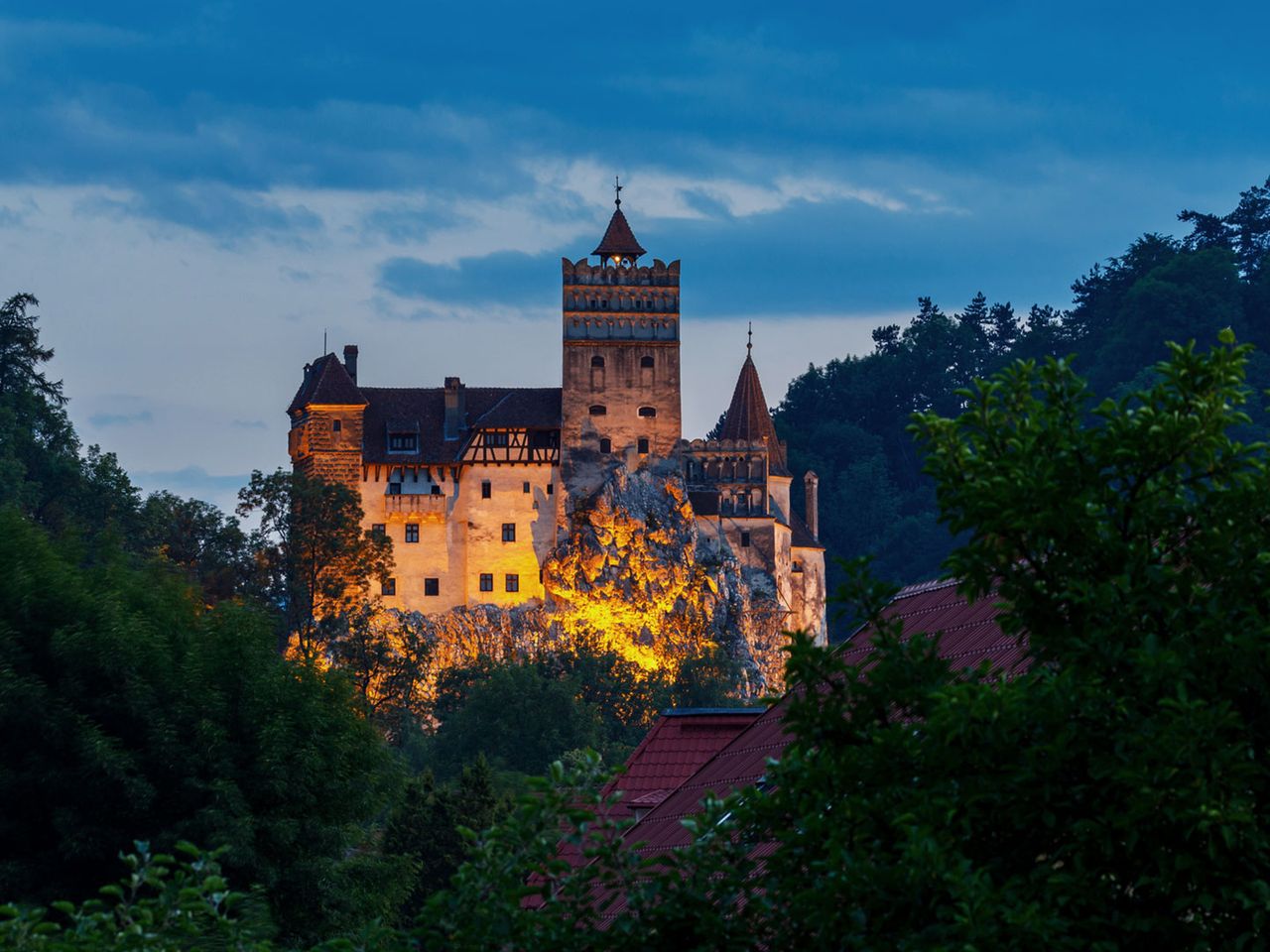 Schloss Bran in Transilvanien, Rumänien