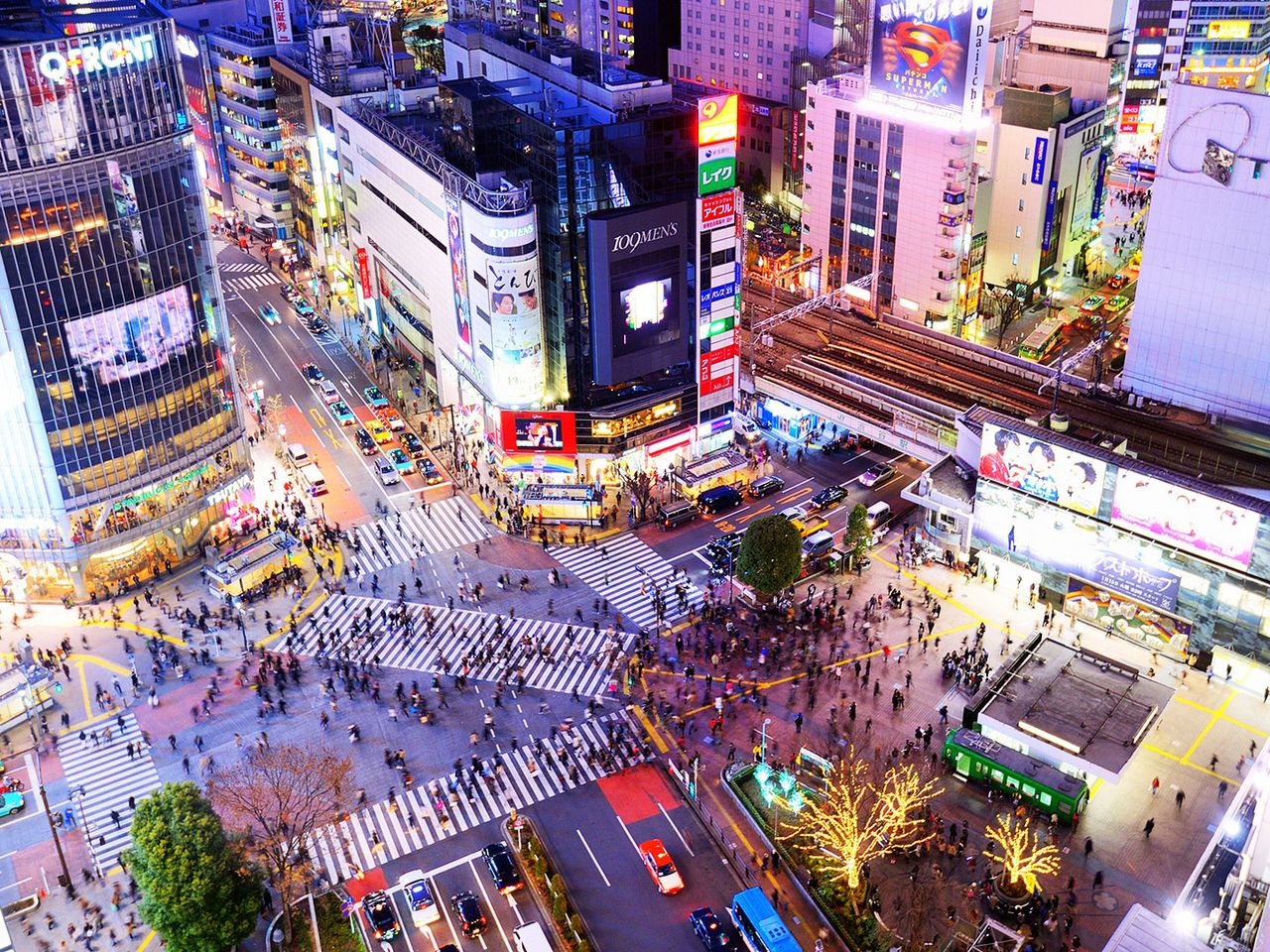 Shibuya Kreuzung, Tokio