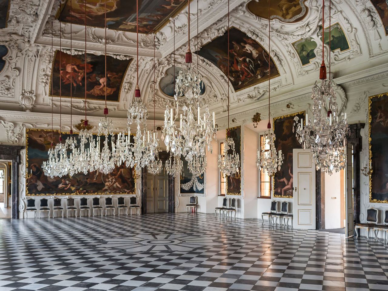 Prunkraum im Schloss Eggenberg in Graz