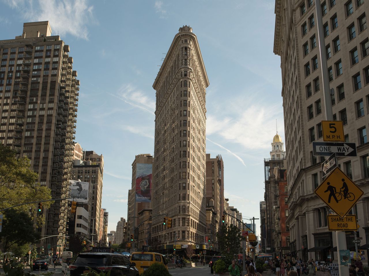 Flatiron Building in New York City