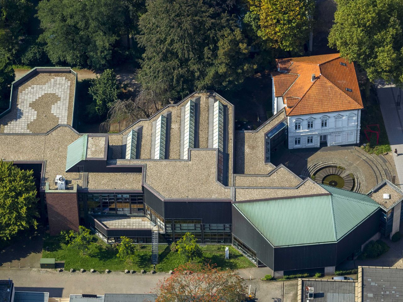 Luftbild Kunstmuseum Gelsenkirchen