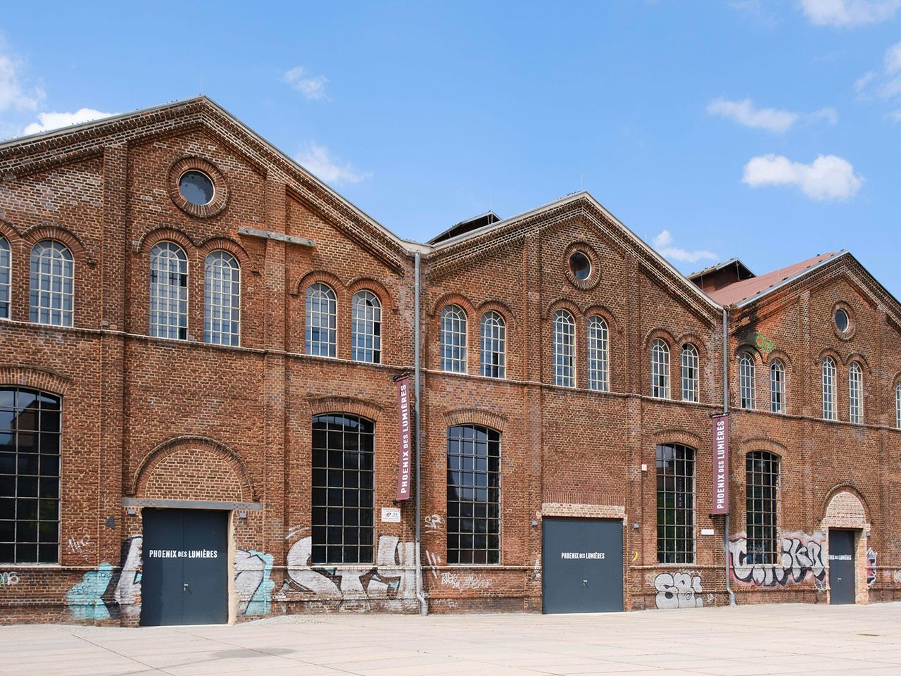 Phoenix des Lumières in Dortmund, Außenansicht