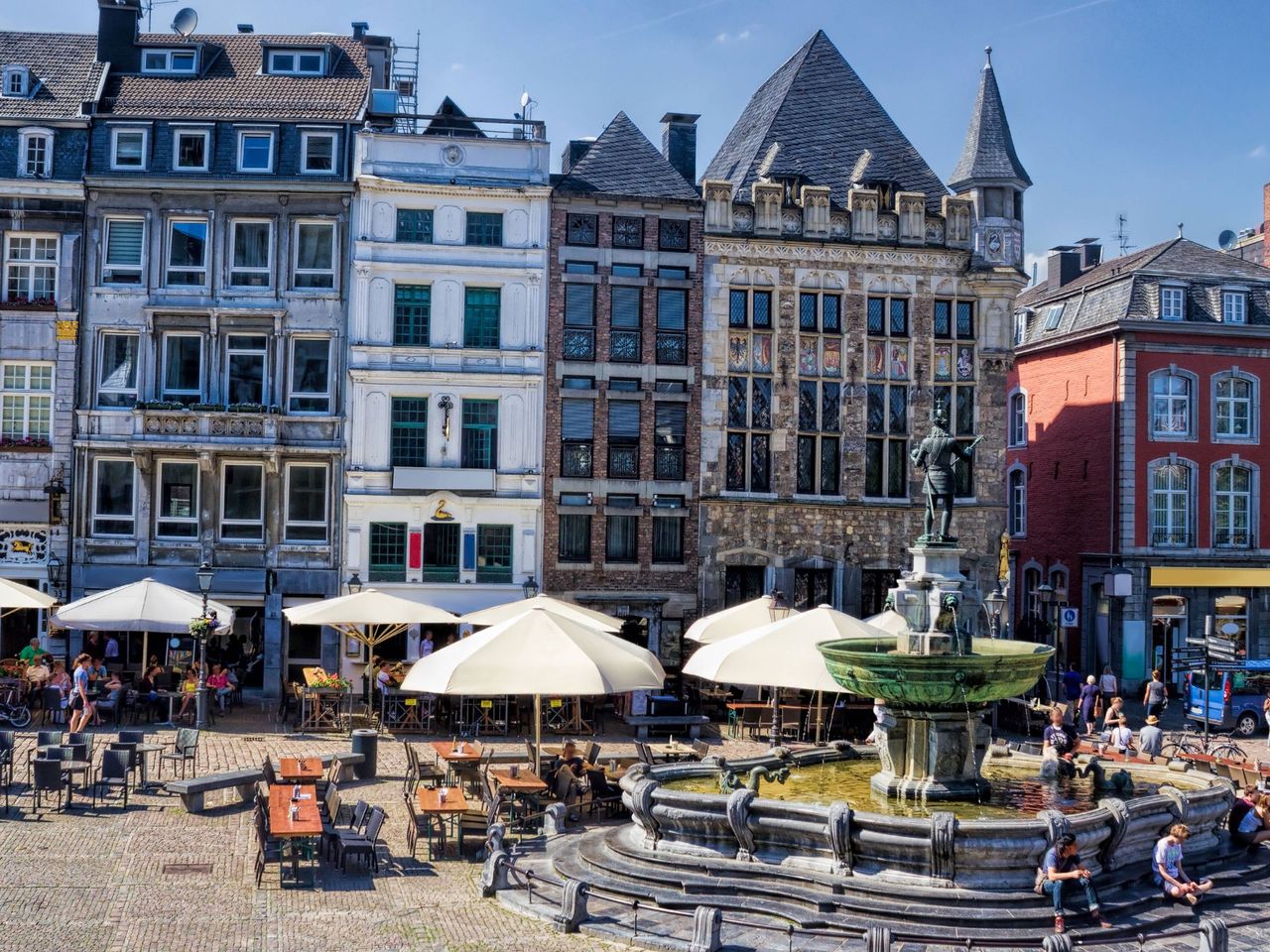 Marktplatz in Aachen
