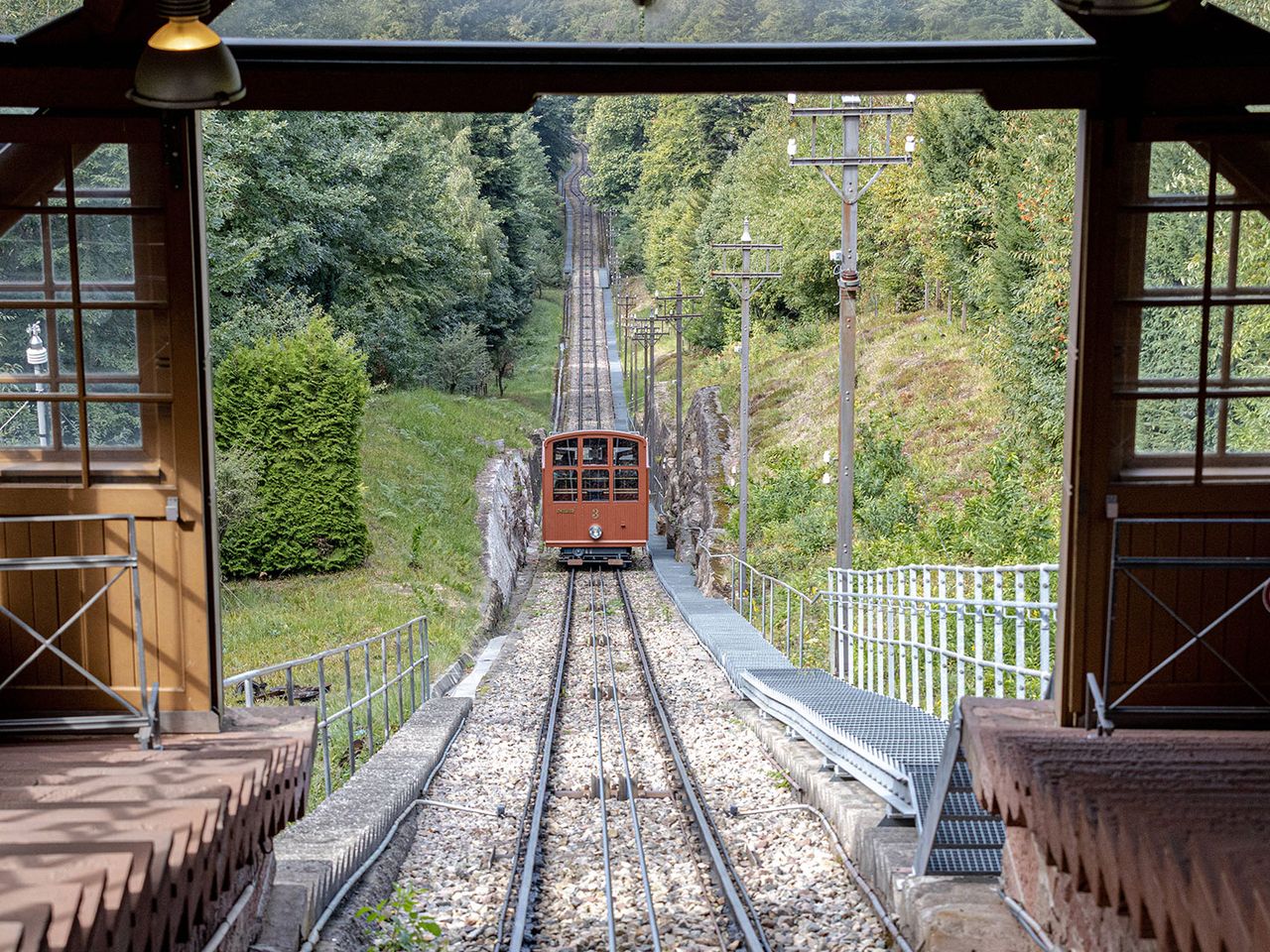Bergbahn in Heidelberg