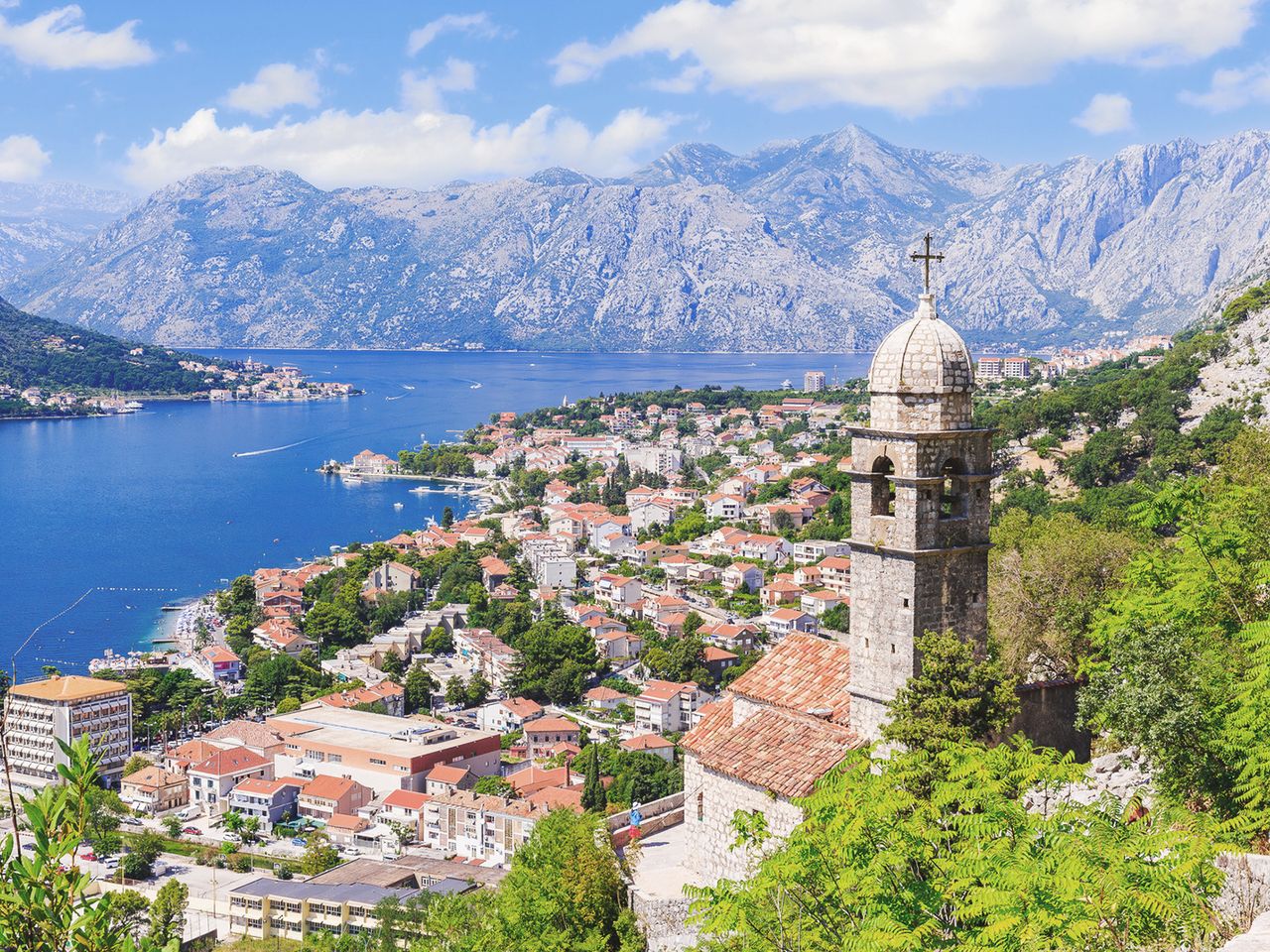 Kirche Gospa od Zdravlja in Kotor, Montenegro