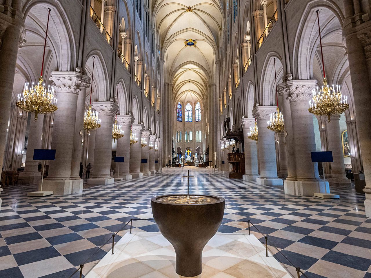Notre-Dame de Paris, Innenansicht