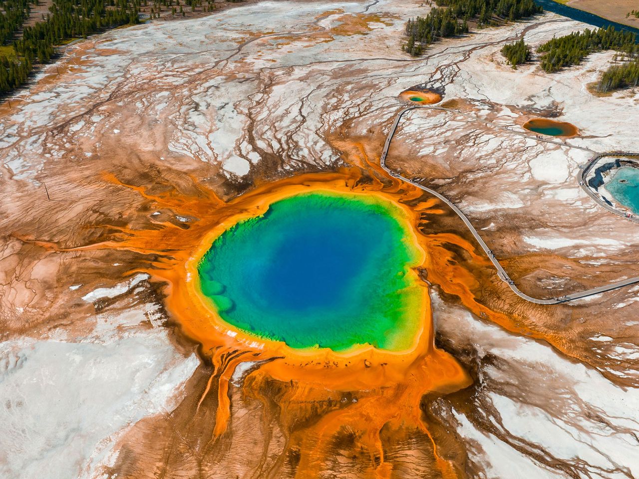 Vulkan Yellowstone im gleichnamigen Nationalpark