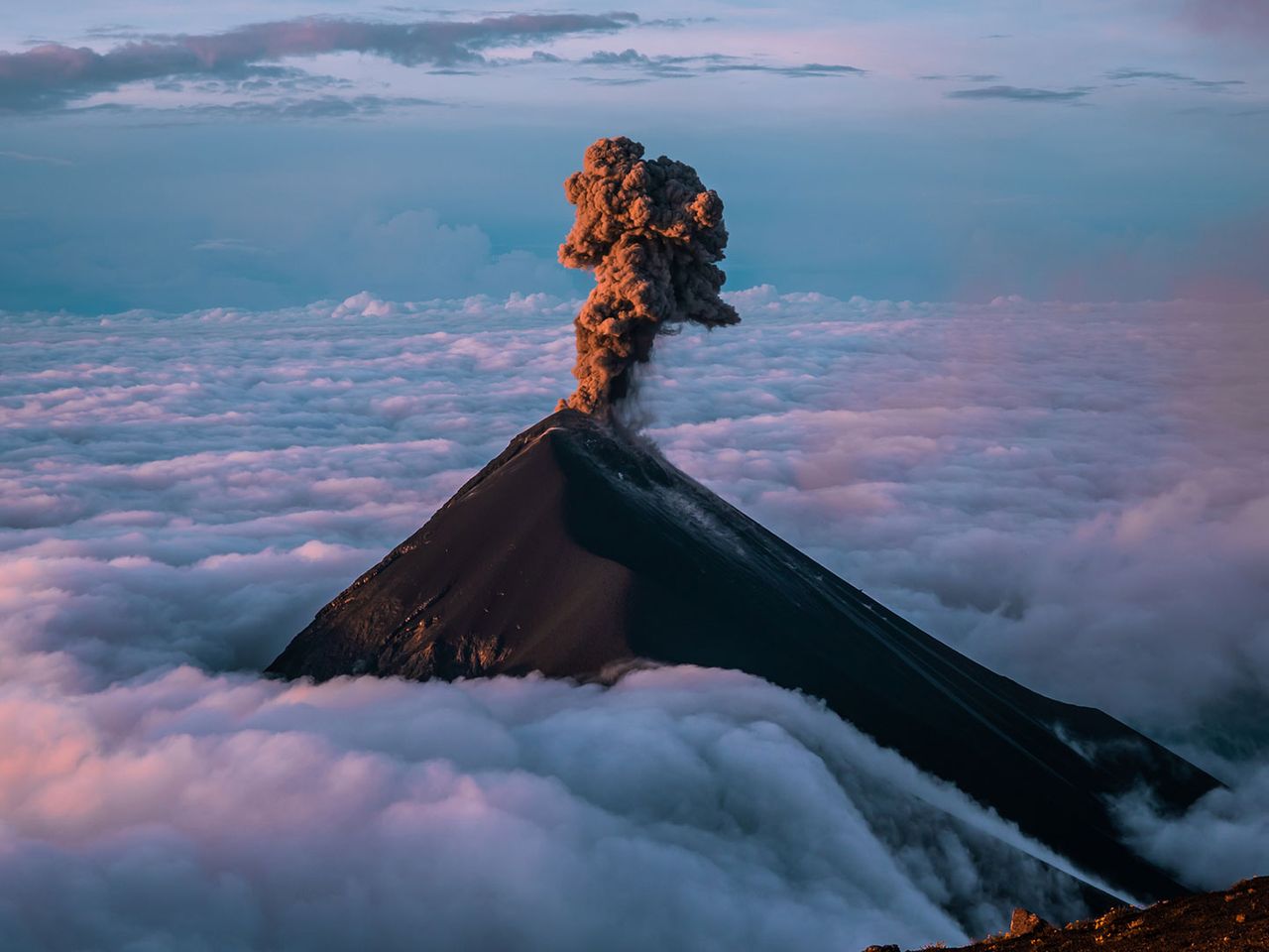 Vulkan Fuego, Guatemala