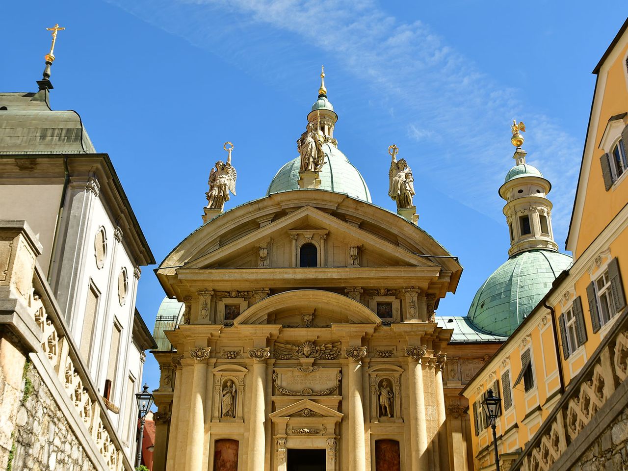 Katharinenkirche und Mausoleum in Graz
