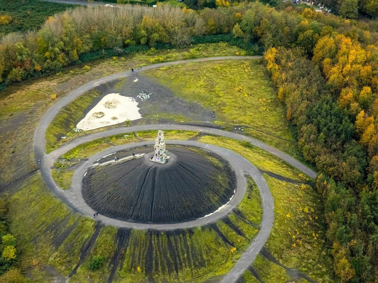 Halde Rheinelbe mit der Himmelstreppe in Gelsenkirchen