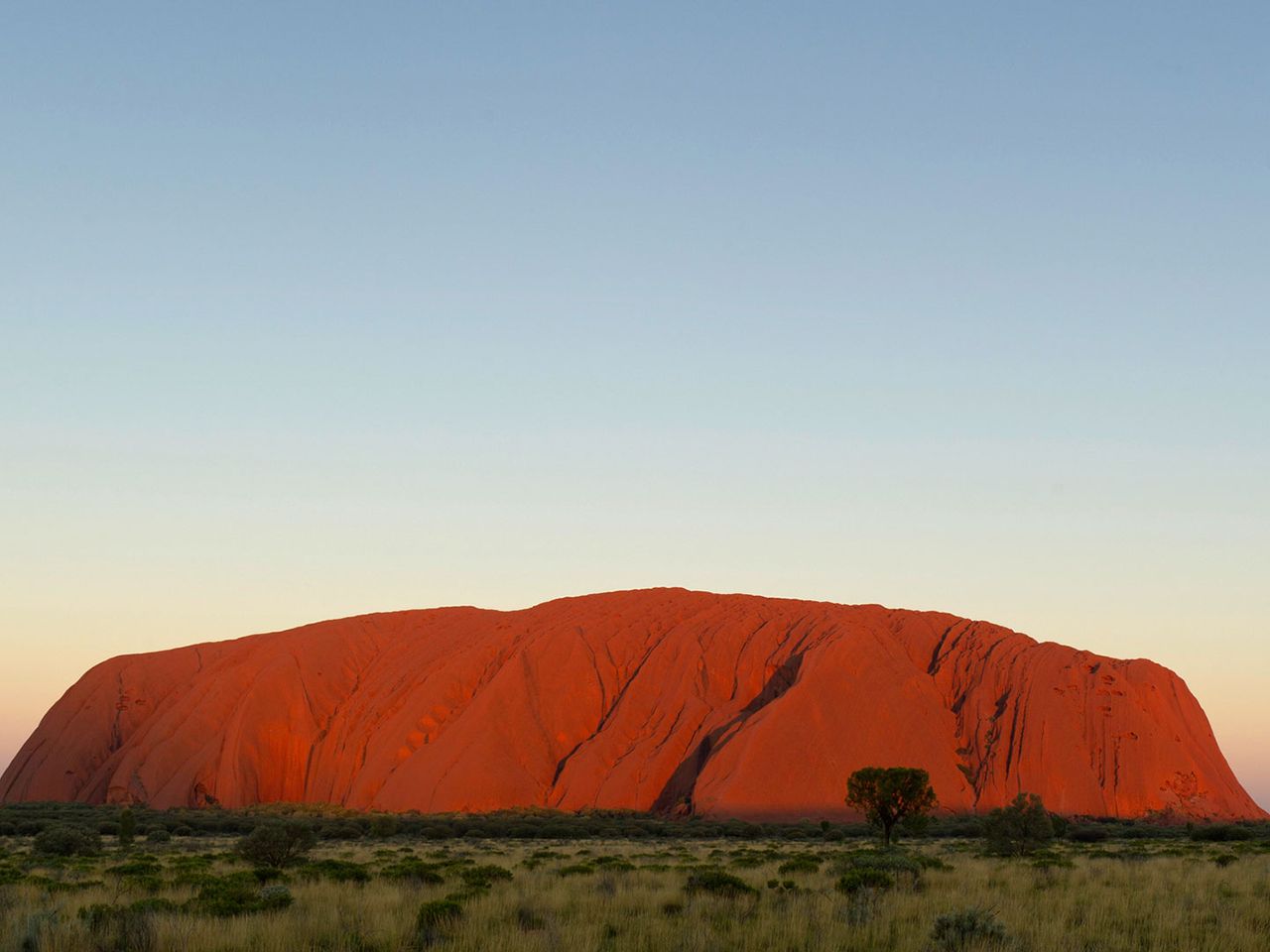 Uluru in Australien