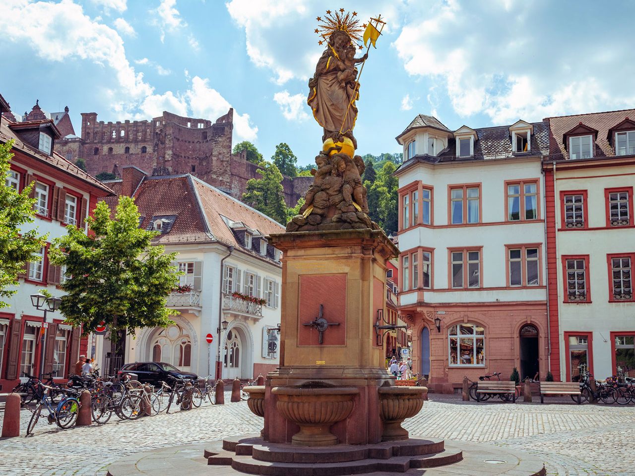 Kornmarkt in Heidelberg