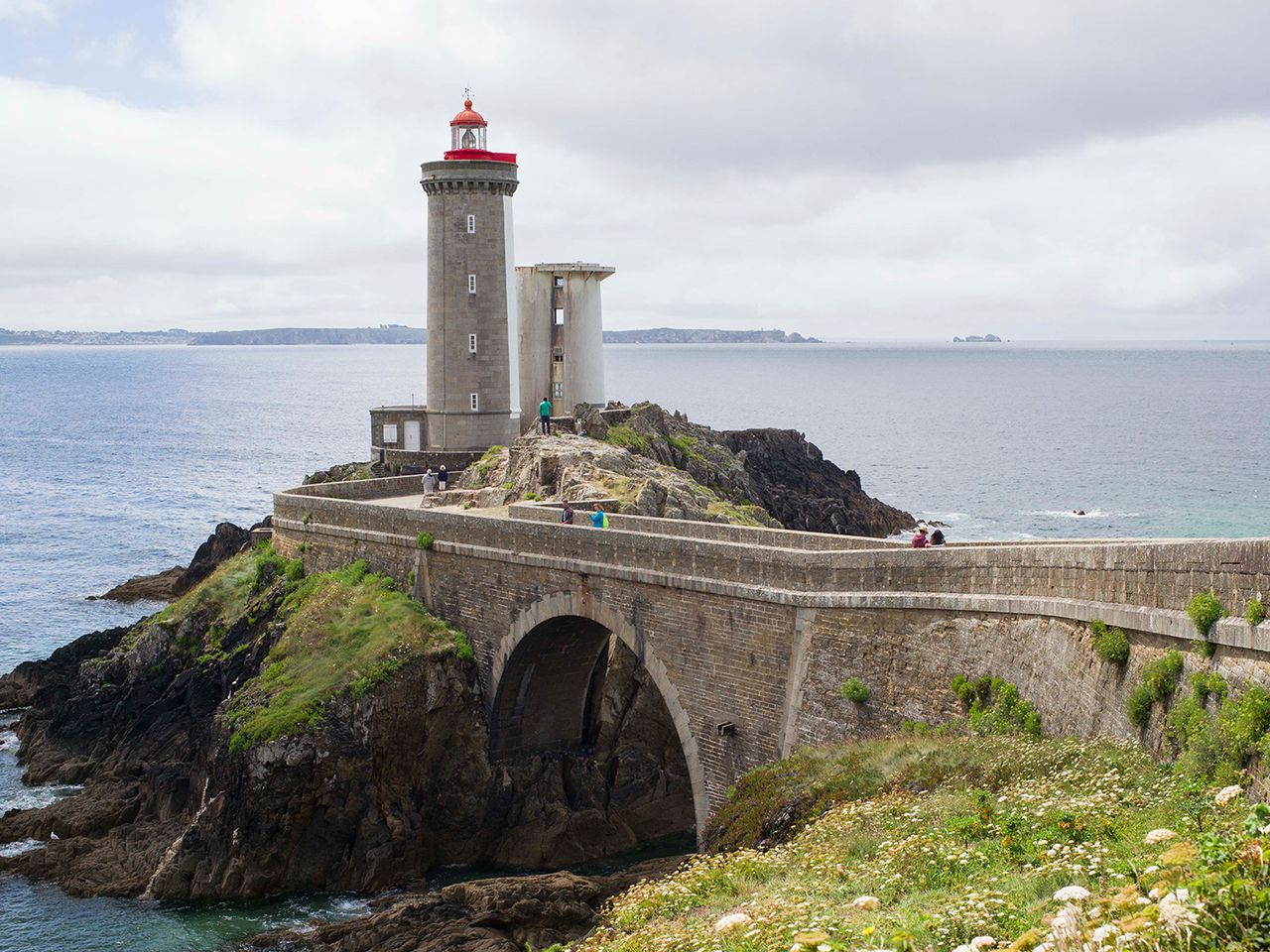 Leuchtturm Petit Minou an der Bucht von Brest