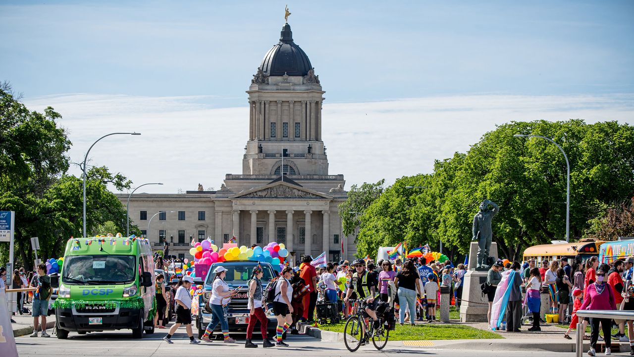 Pride-Parade in Winnipeg, Kanada