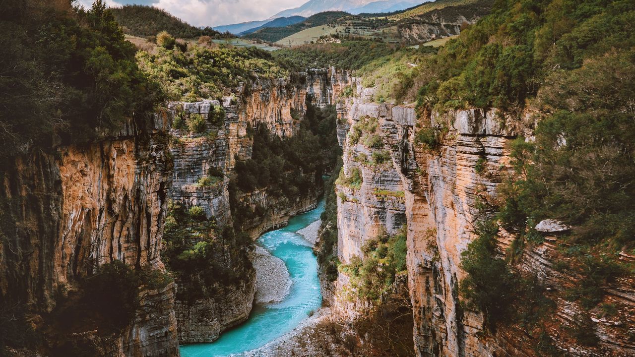 Osum-Schlucht in Albanien